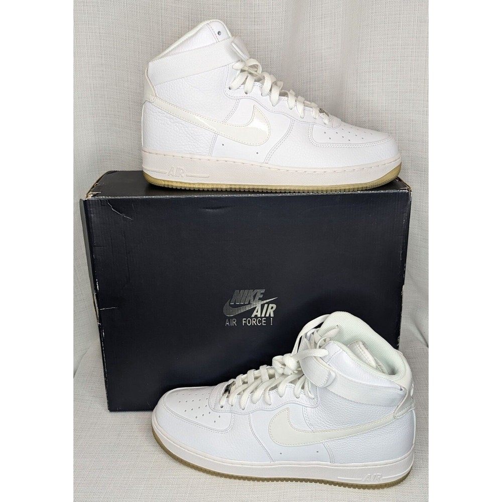 Nike Air Force 1 HI CMFT Comfort Premium QS 573972 101 MEN SZ 13 - NEW